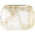 Gold and White Marble Amazon Echo Buds Skin