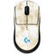 Gold and White Marble G Pro Wireless Gaming Mouse Skin