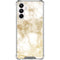 Gold and White Marble Galaxy A16 5G Clear Case