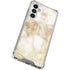 Gold and White Marble Galaxy A16 5G Clear Case