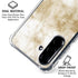 Gold and White Marble Galaxy A36 5G Clear Case