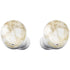 Gold and White Marble Galaxy Buds Plus Skin