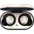 Gold and White Marble Galaxy Buds Skin