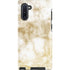 Gold and White Marble Galaxy Cases