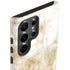Gold and White Marble Galaxy S23 Ultra Pro Case