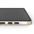 Gold and White Marble Galaxy S25 Ultra Impact Case