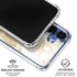 Gold and White Marble Galaxy S25 Clear Case