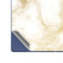 Gold and White Marble Galaxy Z Fold6 Skin