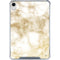 Gold and White Marble iPad 11th Gen (2025) Clear Case