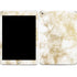 Gold and White Marble Apple iPad Skin