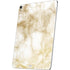 Gold and White Marble Apple iPad Air Skin