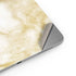 Gold and White Marble Apple iPad Air Skin