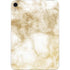 Gold and White Marble Apple iPad Mini Skin