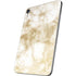 Gold and White Marble Apple iPad Mini Skin