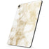 Gold and White Marble Apple iPad Pro Skin
