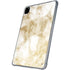 Gold and White Marble iPad Pro 11in (2024) Clear Case
