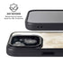 Gold and White Marble iPhone 14 Plus Kickstand Case