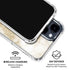 Gold and White Marble iPhone 15 Clear Case