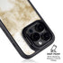 Gold and White Marble iPhone 15 Pro Max Kickstand Case