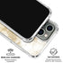 Gold and White Marble iPhone 16 Pro Max Clear Case