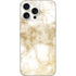 Gold and White Marble iPhone 16 Pro Max Skin