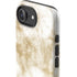 Gold and White Marble iPhone 16e Impact Case