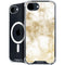 Gold and White Marble iPhone 16e MagSafe Case