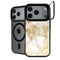 Gold and White Marble iPhone 18 Pro Kickstand Case