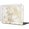 Gold and White Marble MacBook Cases