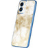 Gold and White Marble Moto G Play 4G (2024) Skin