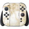 Gold and White Marble Nintendo Switch 2 (2025) Joy-Con Controller Skin