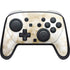 Gold and White Marble Nintendo Switch 2 (2025) Pro Controller Skin