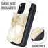 Gold and White Marble Otterbox Defender iPhone Skin