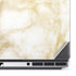 Gold and White Marble Dell Precision Skin