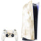 Gold and White Marble PlayStation PS5 Skins
