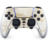 Gold and White Marble PS5 DualSense Edge Pro Controller Skin