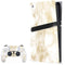Gold and White Marble PS5 Pro Bundle Skin