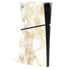 Gold and White Marble PlayStation PS5 Skins
