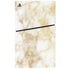 Gold and White Marble PS5 Slim Digital Edition Console Skin