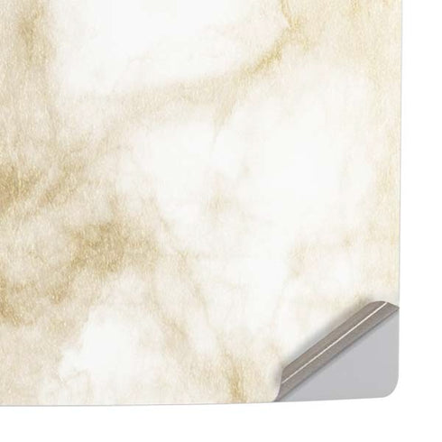 Gold and White Marble PS5 Slim Digital Edition Console Skin