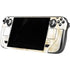 Gold and White Marble Steam Deck Handheld Gaming Computer OLED Skin