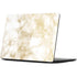 Gold and White Marble Surface Laptop 7 15in Skin