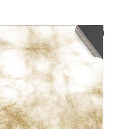 Gold and White Marble XBox Series X Digital Edition Console Skin