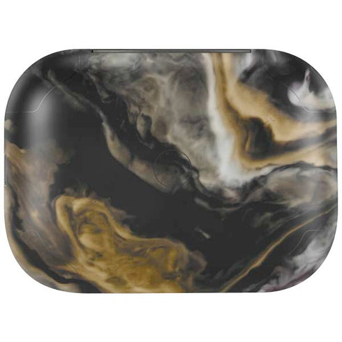 Gold Blush Marble Ink Amazon Echo Buds Skin
