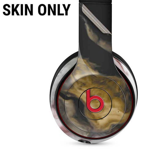 Gold Blush Marble Ink Beats Solo 3 Wireless Skin