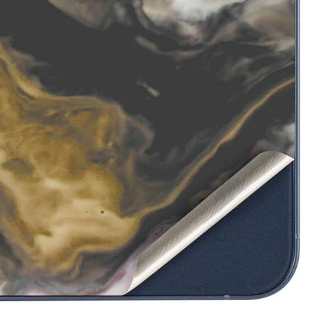 Gold Blush Marble Ink Galaxy A35 5G Skin