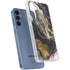 Gold Blush Marble Ink Galaxy A55 5G Clear Case