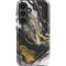 Gold Blush Marble Ink Galaxy S25 Impact Case