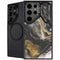 Gold Blush Marble Ink Galaxy S24 Ultra Kickstand Case