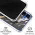 Gold Blush Marble Ink Galaxy S25 Plus Clear Case
